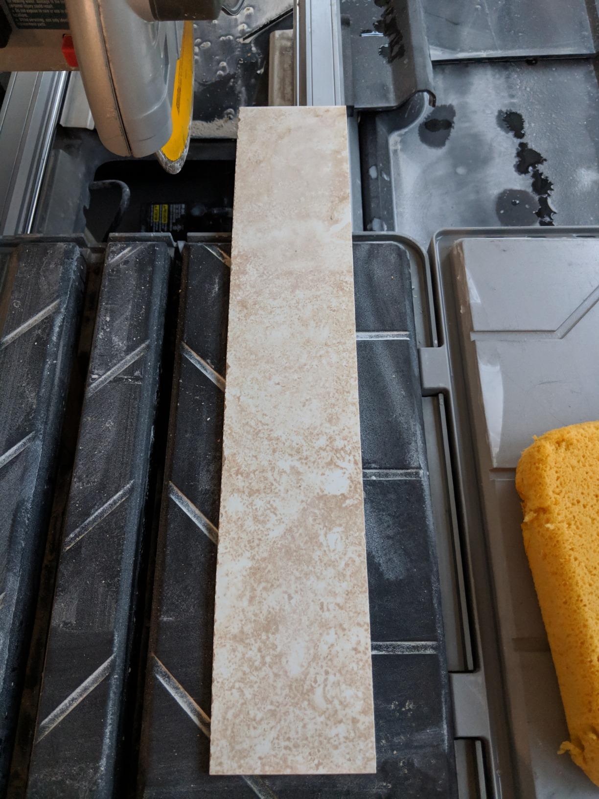 DEWALT Diamond Blade for Tile, Wet Cutting, 10-Inch x .060-Inch (DW4764) customer photo 2