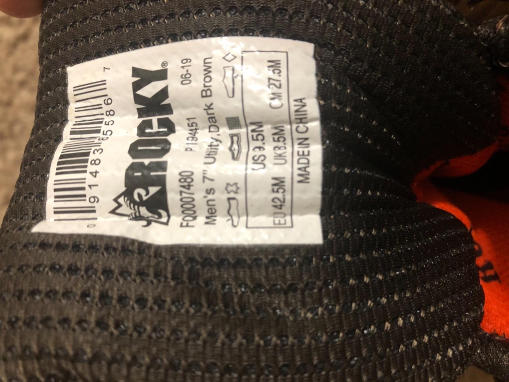 ROCKY Sport Utility 600G Insulated Waterproof Boot customer photo 1