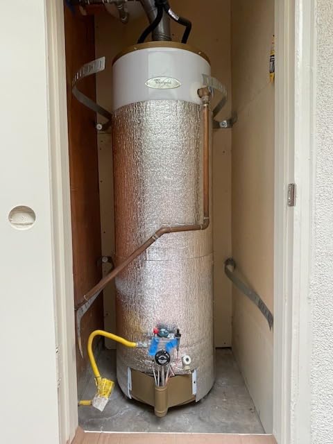 SJ-80 5mm Polyethylene Water Heater Blanket Insulation, Fits 20-80 Gallon Tanks, Energy Star Certified, Easy to Install & Clean, No Fiberglass, Non-Toxic customer photo 2