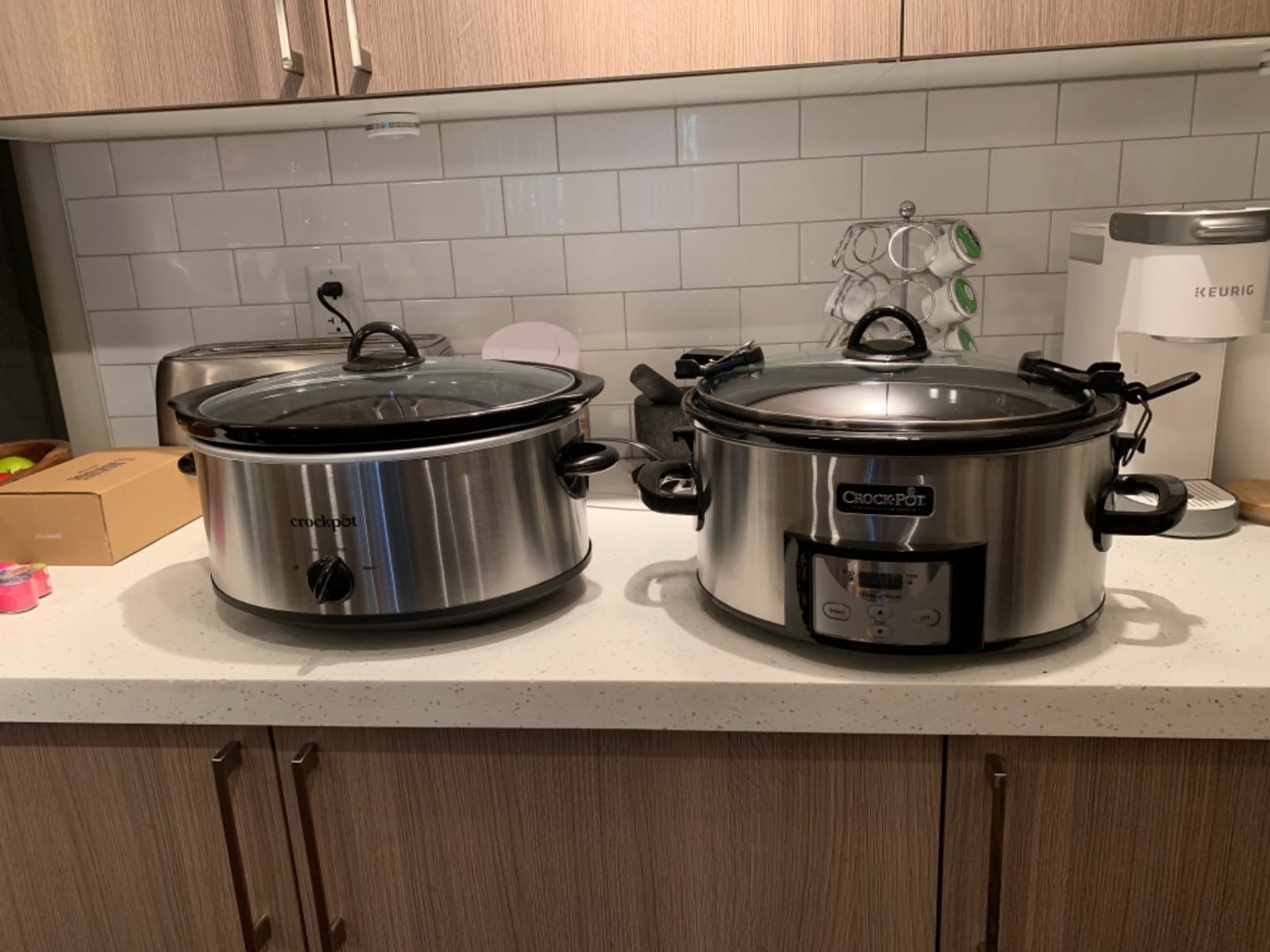 Crock-Pot 6 Quart Cook & Carry Programmable Slow Cooker with Digital Timer Stainless Steel (CPSCVC60LL-S) pack of 1 customer photo 2