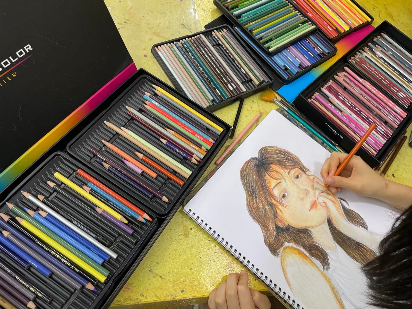 Prismacolor Premier Colored Pencils, Soft Core, Assorted Colors, 150 Count - Durable, Vibrant, Ultra-Smooth, Adult Coloring, Drawing, Sketching, Arts & Crafts customer photo 1