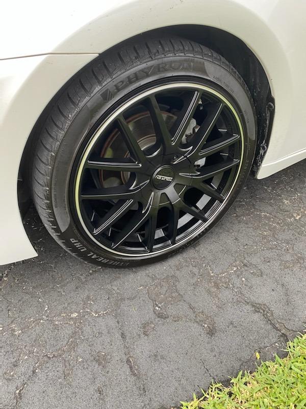 Touren TR60 Matte Black/Machined Ring Wheel (18 x 8. inches /108 x 108 mm, 40 mm Offset) customer photo 2