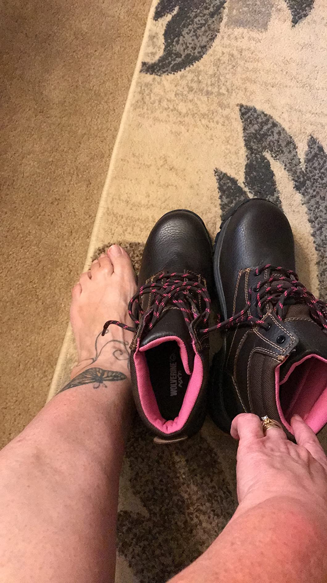 Wolverine Women's Piper Waterproof Composite Toe 6in Construction Boot customer photo 2
