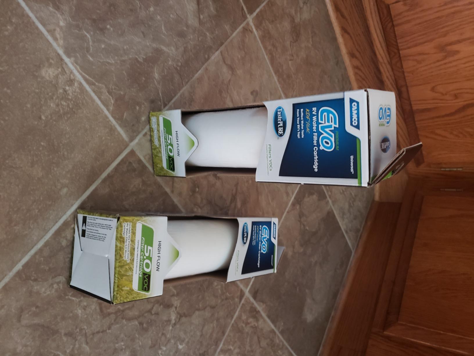 Camco Premium Replacement Cartridge for EVO RV Water Filter - Made in USA customer photo 2