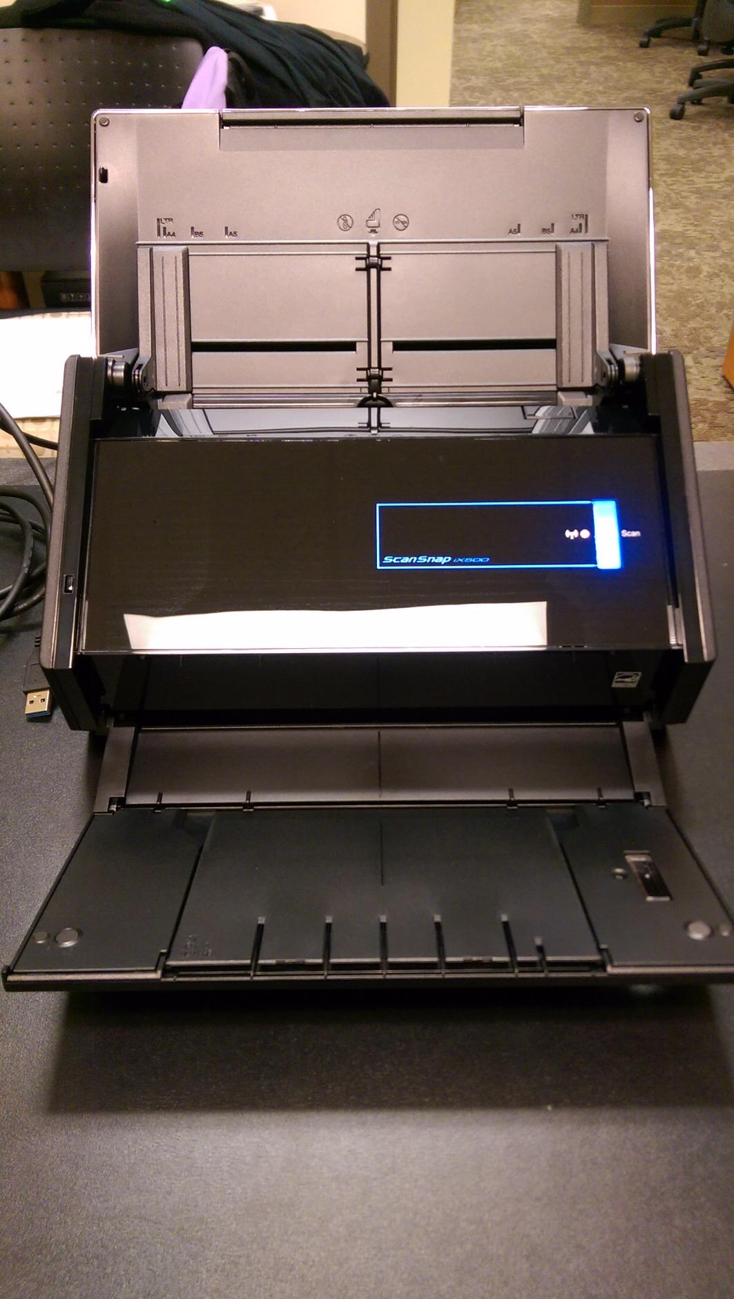 Fujitsu ScanSnap iX500 Scanner for PC and Mac (PA03656-B005) customer photo 2