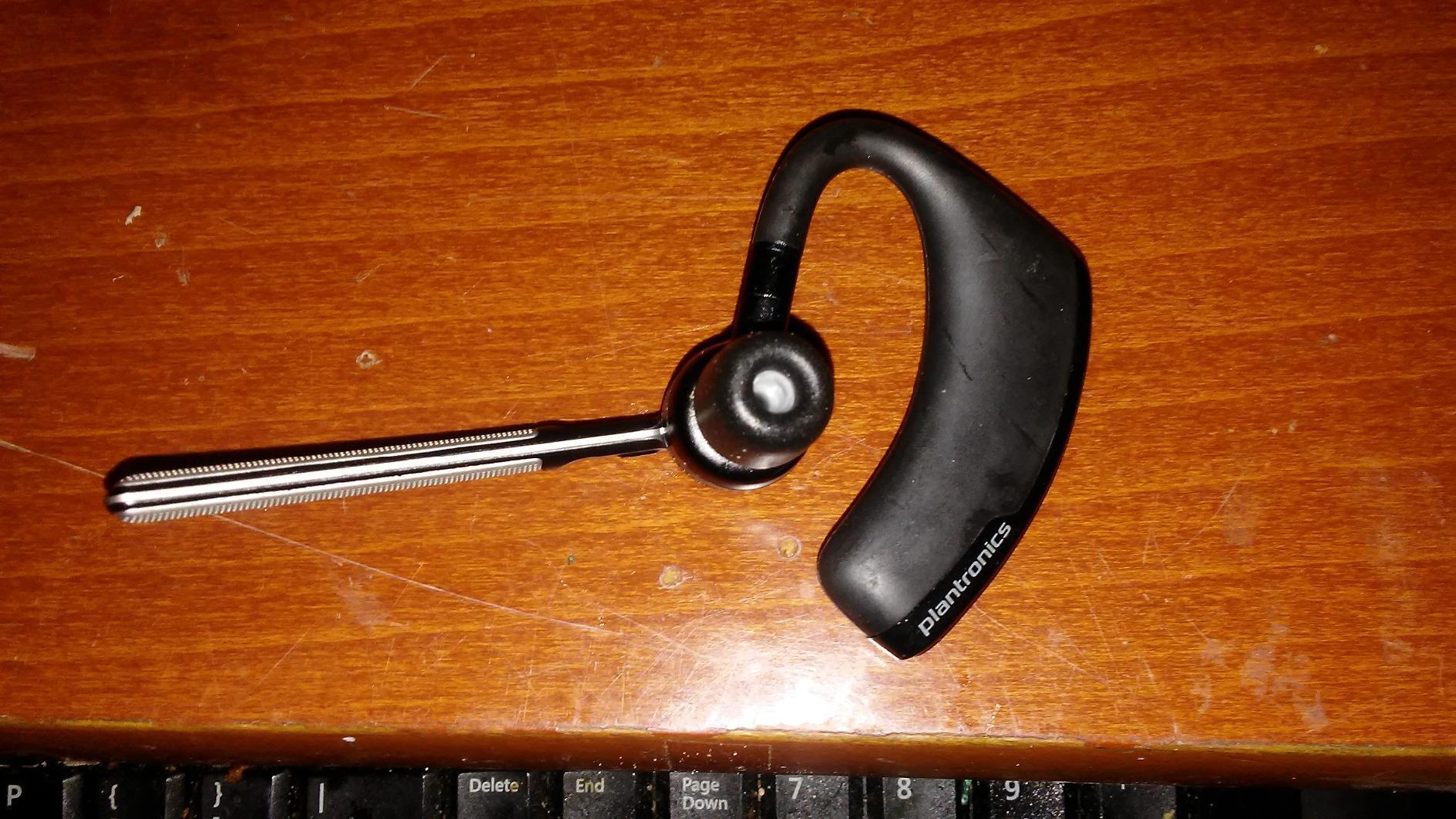 Poly Voyager Legend Wireless Headset (Plantronics) - Single-Ear Bluetooth w/Noise-Canceling Mic - Voice Controls - Mute & Volume Buttons - Ergonomic Design - Connect to Mobile/Tablet via Bluetooth customer photo 2