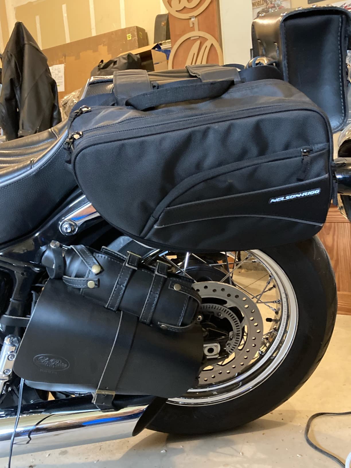 Nelson-Rigg CL-890 Mini Commuter Expandable Saddlebags, Black customer photo 2