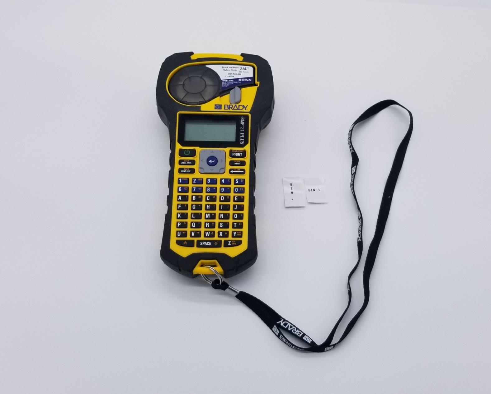 Brady Handheld Color Label Printer with Keyboard, Multi Line Print, 6 to 40, 6 Font Sizes, 203 Dpi - Yellow Black, 9.5 x 4.5 x 2.5, Tape Cartridge Included, 2 Year Warranty, Alphanumeric Thermal customer photo 2