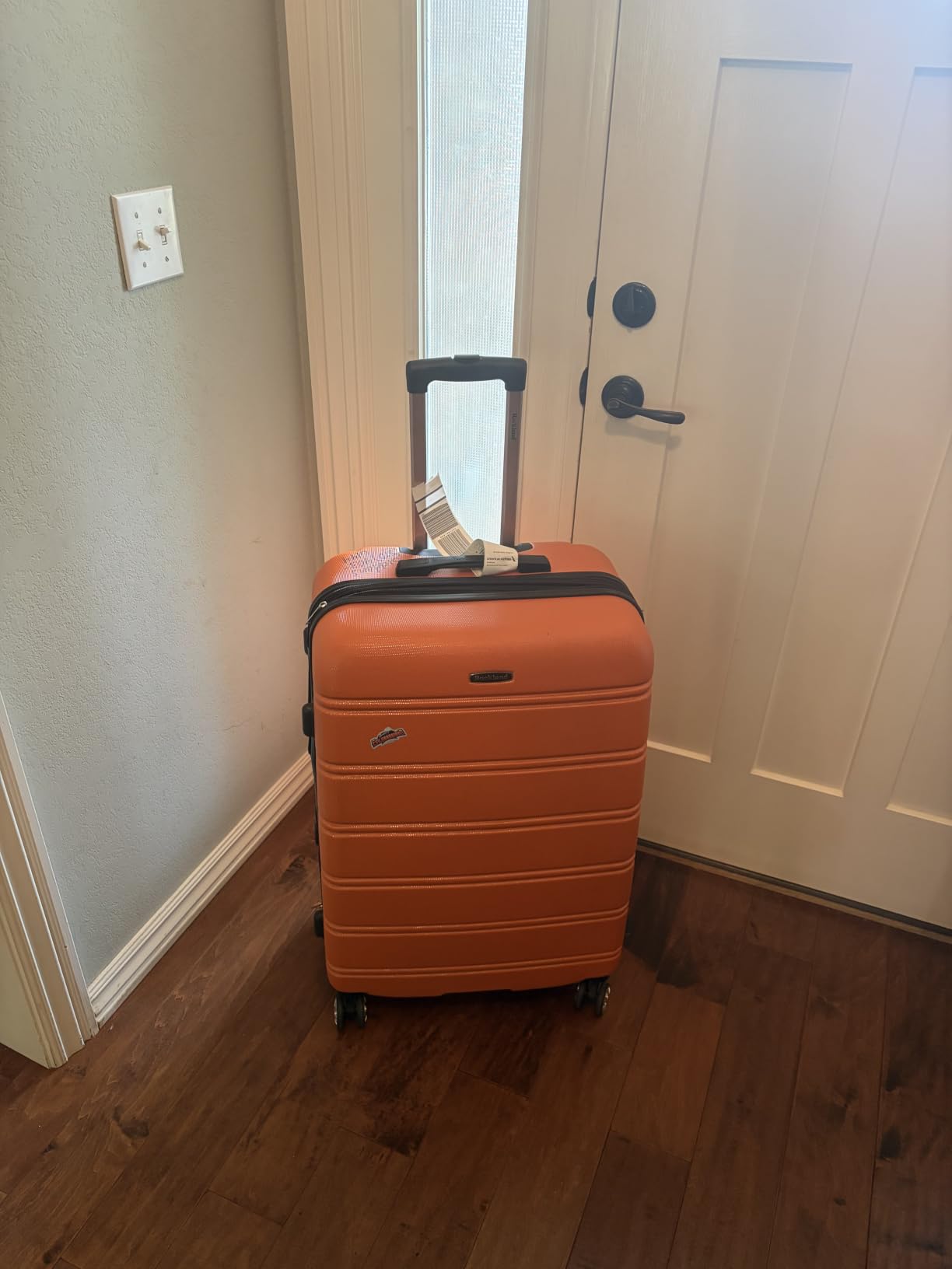 Rockland Melbourne Hardside Expandable Spinner Wheel Luggage, Carry-On 20