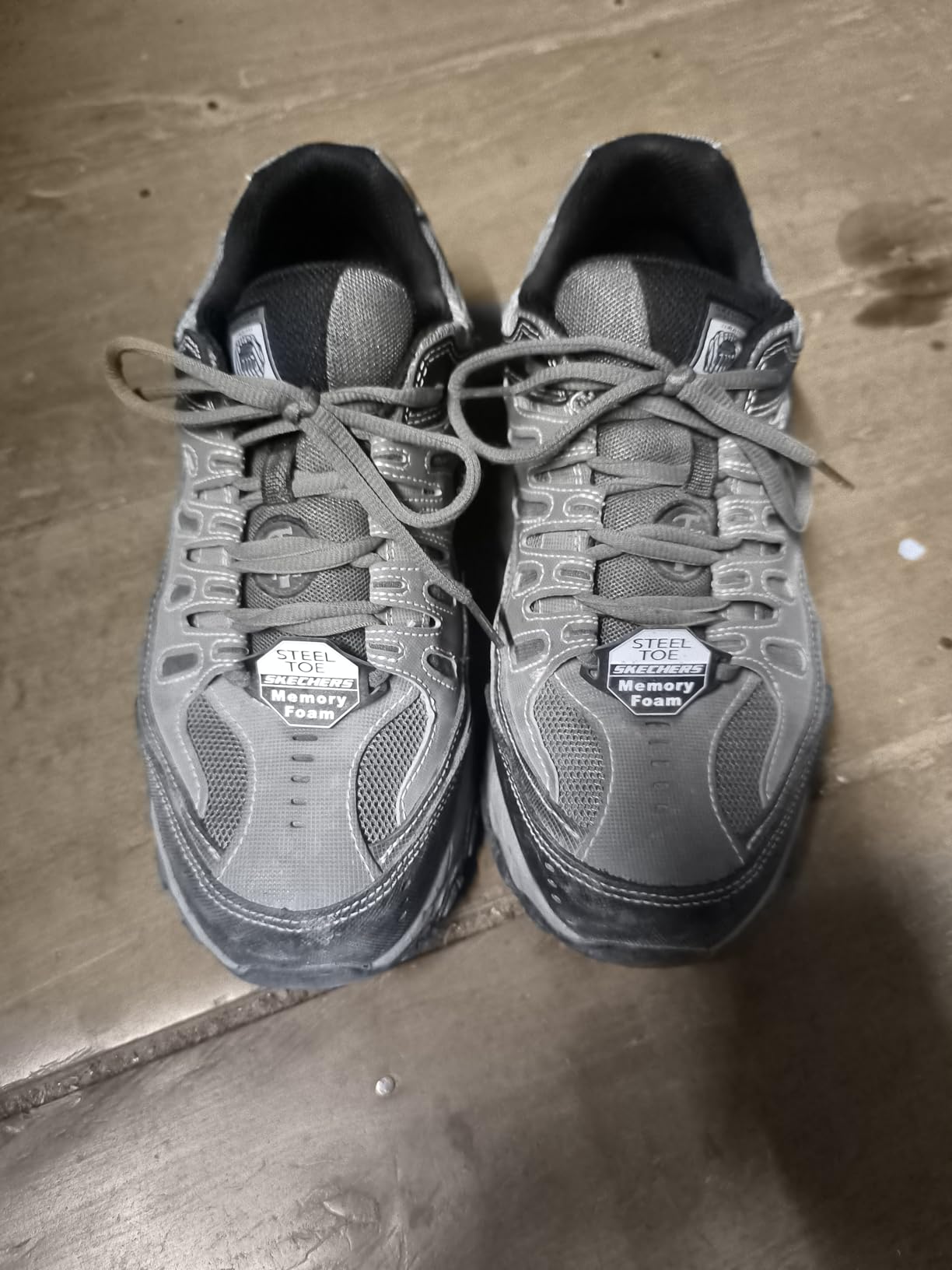 Skechers Men's Cankton Steel Toe Lace Up customer photo 1