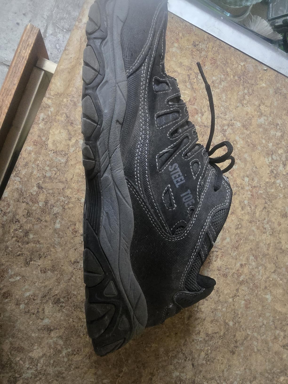 Skechers Men's Cankton Steel Toe Lace Up customer photo 2