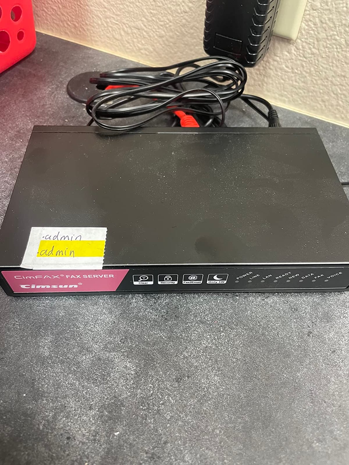 CimFAX A5 Paperless Fax Machine - Send from PC/Mobile Phone via Line 24/7 customer photo 2