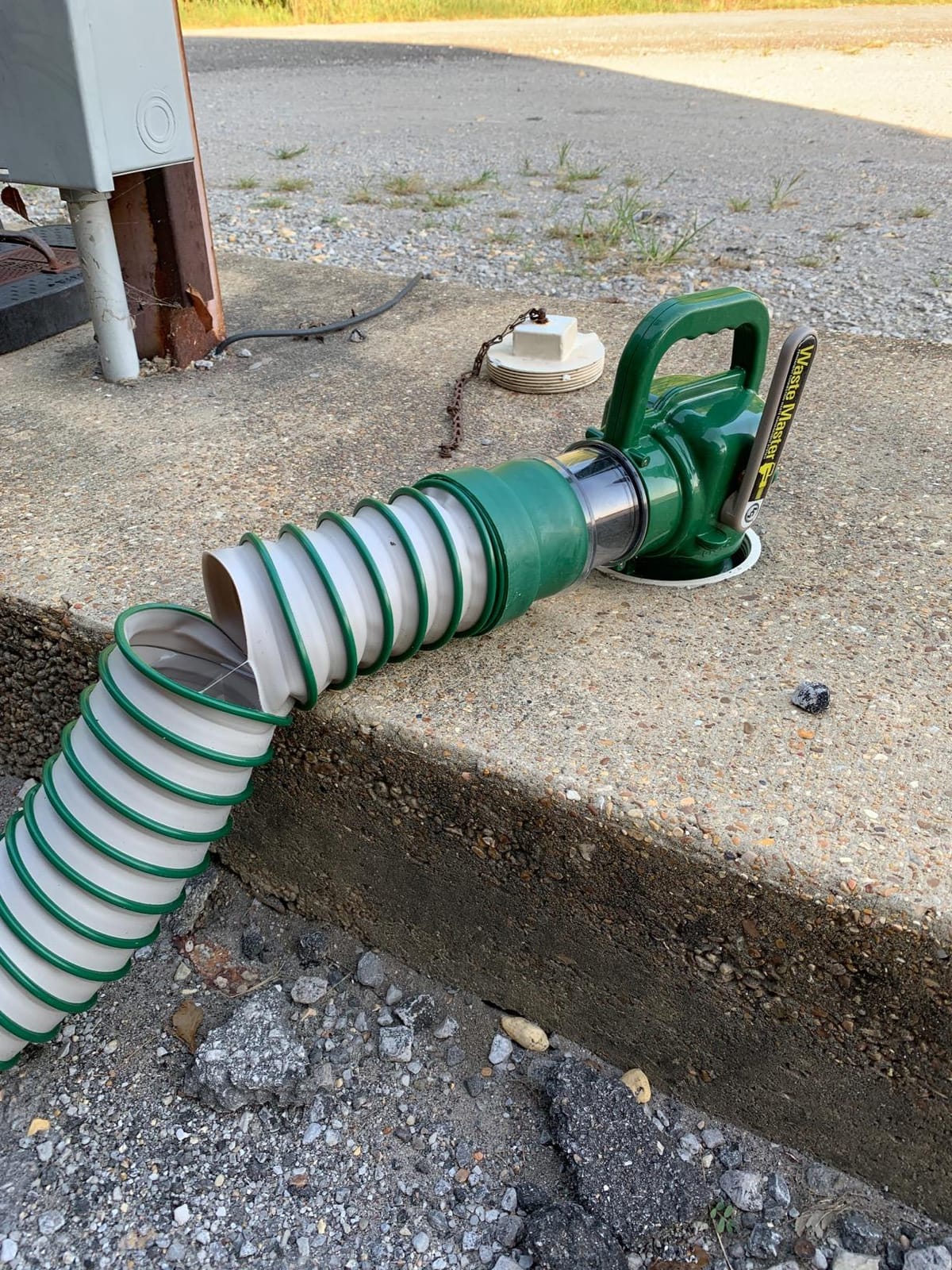 Lippert 359724 Waste Master 20’ Extended RV Sewer Hose Management System , Green customer photo 2
