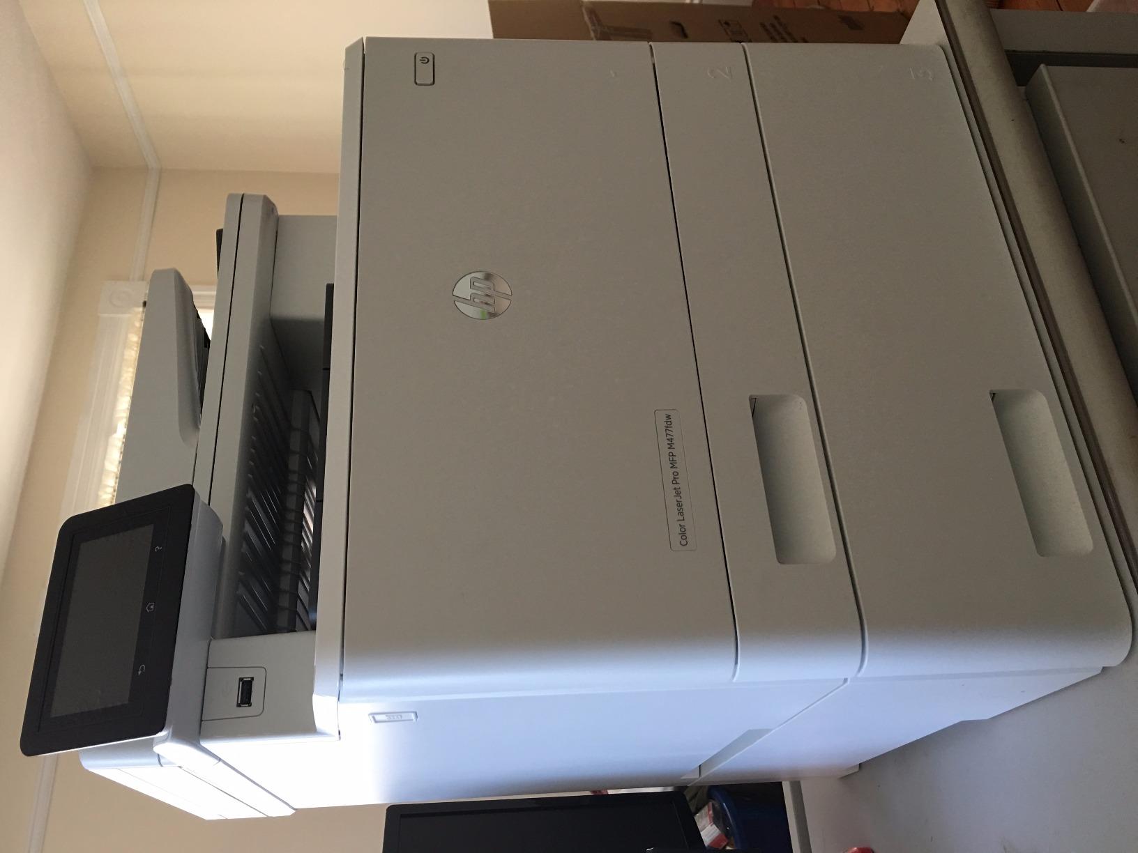 HP LaserJet Pro M477fdw All-in-One Wireless Color Laser Printer with Double-Sided Printing, Amazon Dash Replenishment Ready (CF379A) customer photo 2