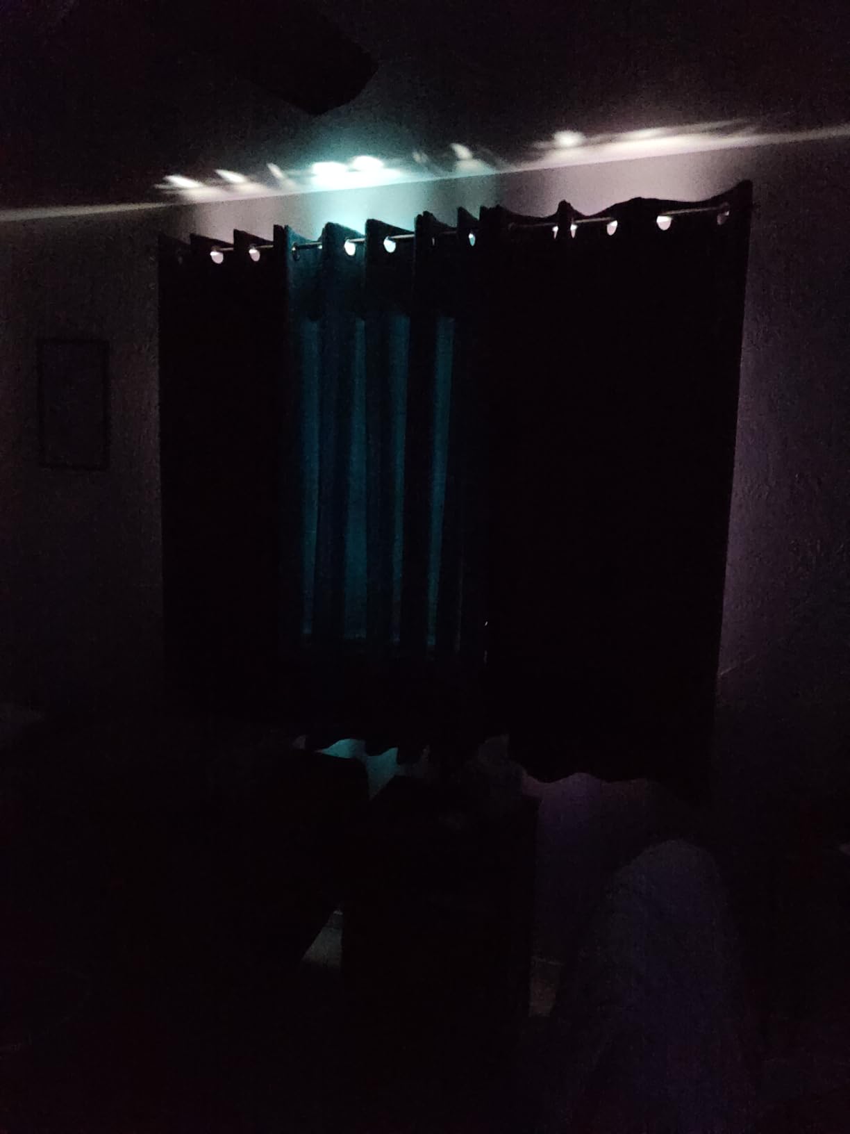 H.VERSAILTEX 100% Blackout Curtains for Bedroom Black Out Curtains 96 inch Thermal Insulated Long Blackout Curtains for Living Room, Energy Saving Curtains for Patio Door Grommet (1 Panel, Jet Black) customer photo 1