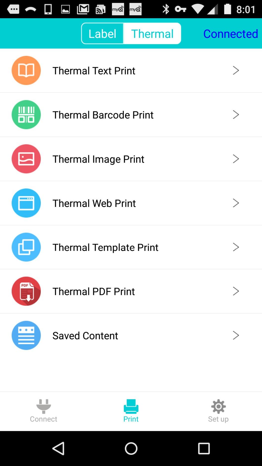 Rongta Portable 80mm POS Printer, Mobile Thermal Receipts Printer, USB&Bluetooth Connection, Compatible with Android Phone, Do Not Square/Ipad/Computer/Android Tablet(RPP300) customer photo 2