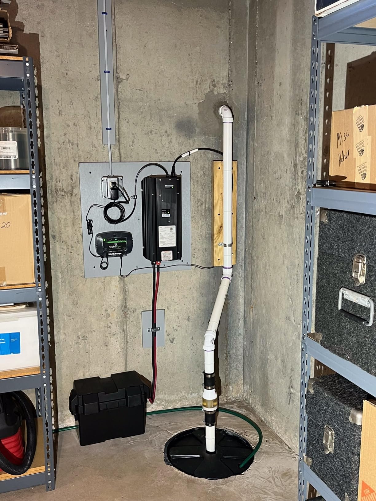 822PS - Sump Pump Backup System customer photo 1