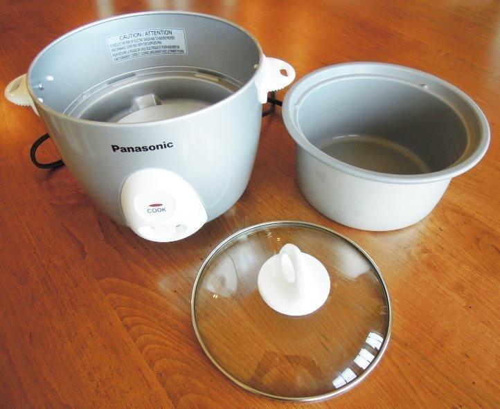 Panasonic Rice Cooker, Steamer & Multi-Cooker, 6-Cups (Cooked), 3-Cups (Uncooked), SR-G06FGL, Silver customer photo 1