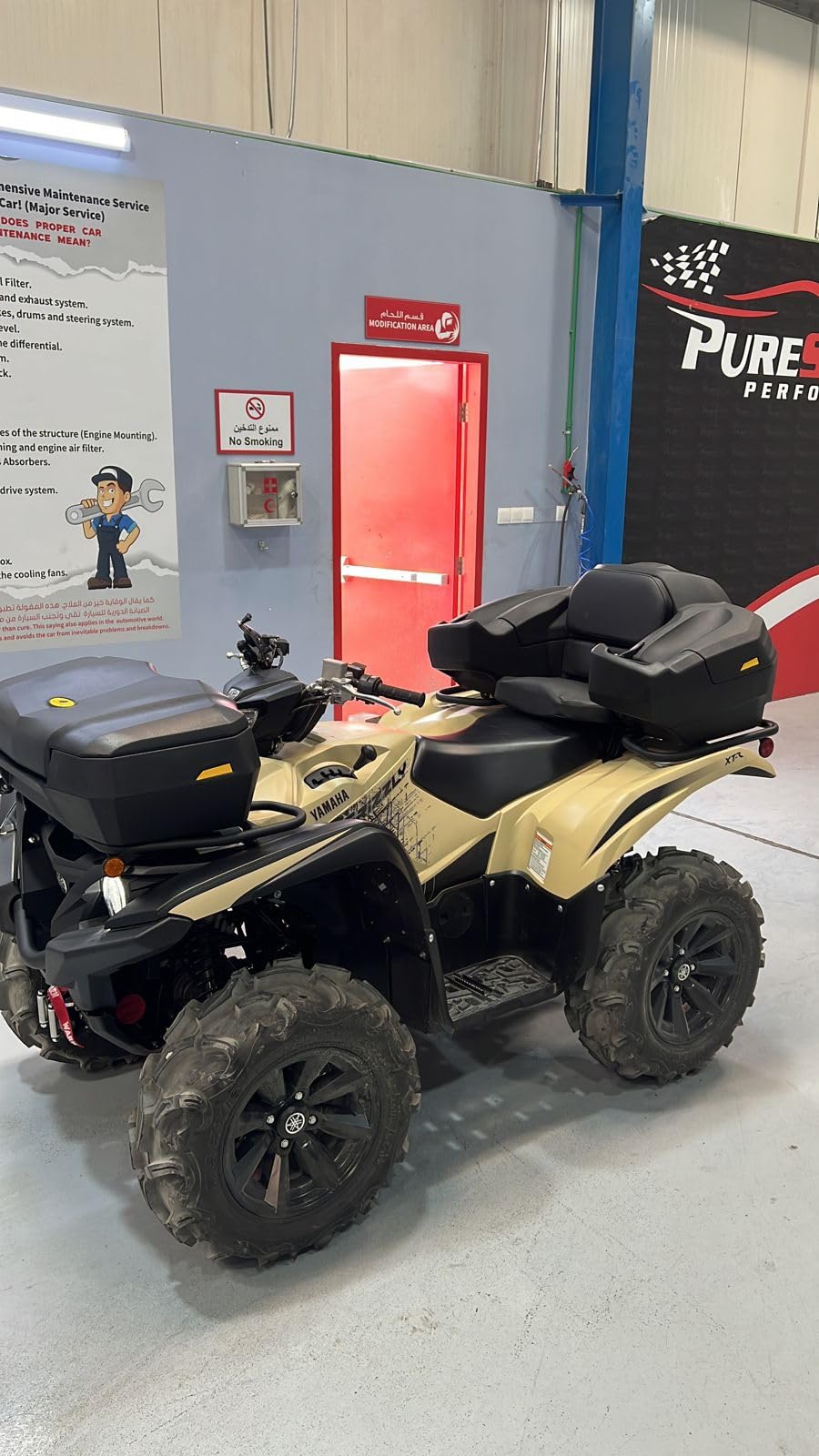 Black Boar ATV Front Storage Box - Features Durable Polyethylene Design w/Stainless Steel Lockable Latches - includes Mounting Hardware - Easily Attaches to Front Tubular Racks (66011) customer photo 2