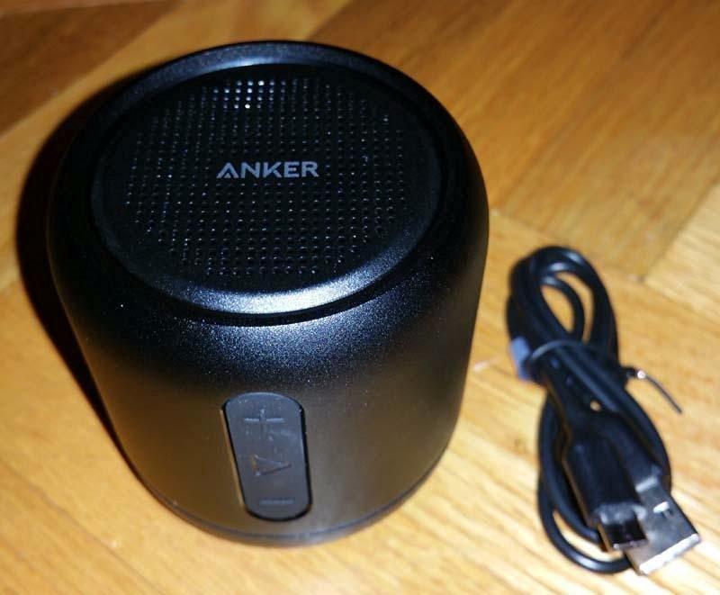 Soundcore Anker Mini, Super-Portable Bluetooth Speaker with FM Radio, 15H customer photo 1