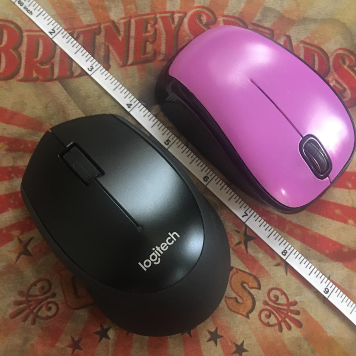 Logitech M330 Silent Plus Full Size 2.4 GHz Wireless Mouse - Black customer photo 1