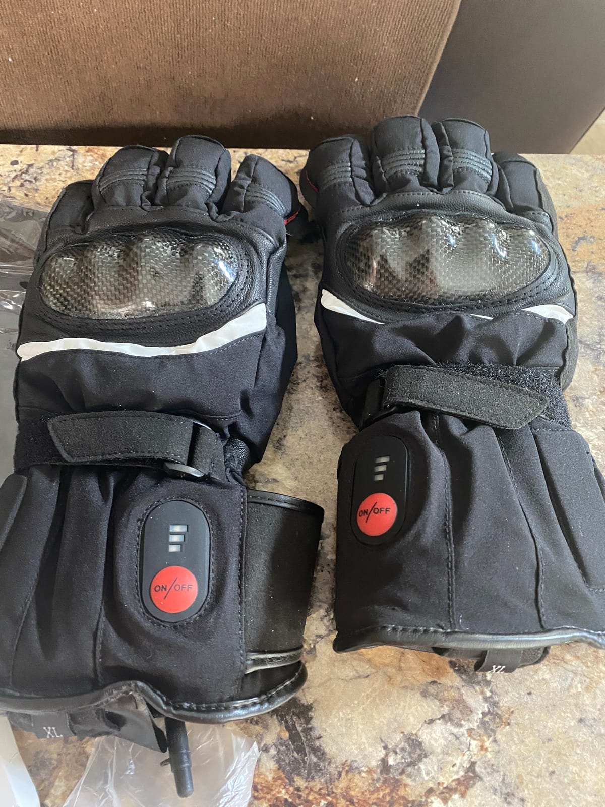 SAVIOR HEAT Heated Motorcycle Gloves for Men & Women, Waterproof Windproof, Touchscreen Compatible, 7.4V Rechargeable Battery Gloves Winter Outdoor Riding, Cycling, Snowmobile customer photo 2
