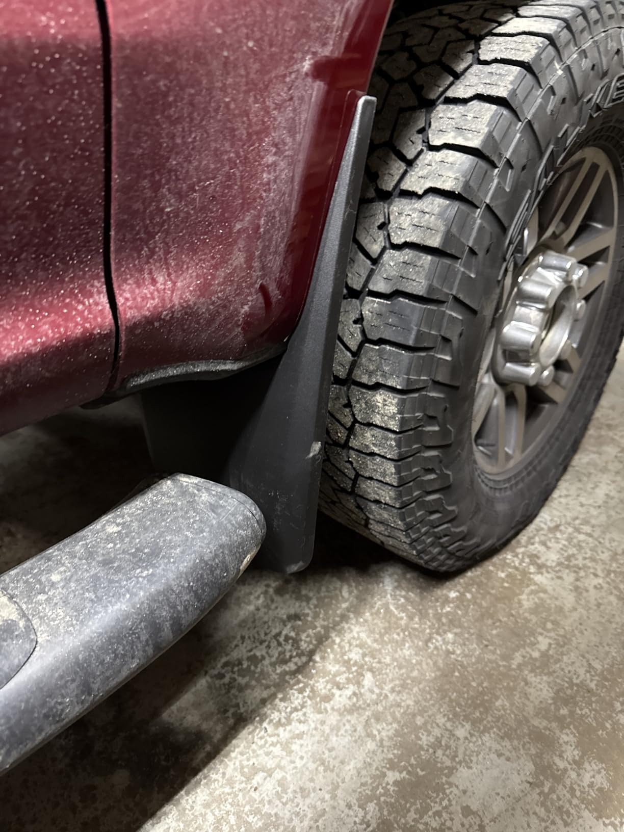 Husky Liners Custom Mud Guards | Fits 2017-2026 Ford F-250 & F-350 w/Single Rear Wheels & w/o OEM Fender Flares | Rear Set, 2-pc Black - 58466 customer photo 1