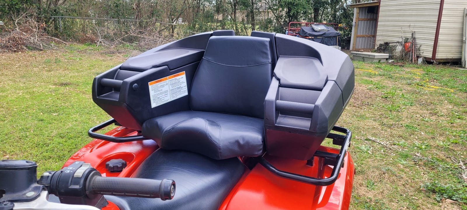 Kimpex 358482 Outback Trunk Rear, Black, 89 Liter customer photo 2