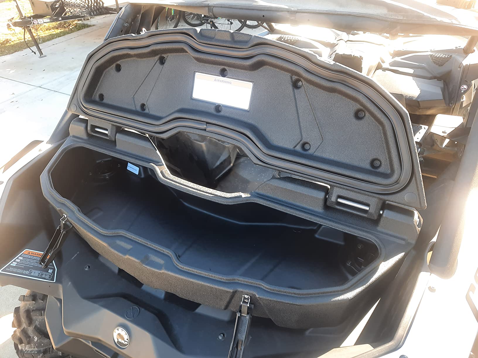 Can-Am New OEM ATV Black Cargo Storage Box, Outlander & Maverick, 715003879 customer photo 1