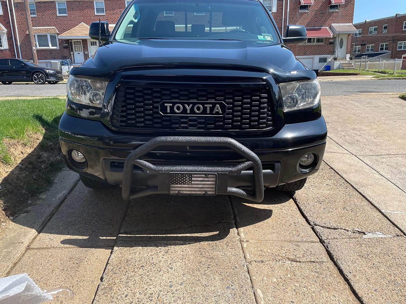 Tyger Auto TG-GD6T60038 Front Bumper Guard Compatible with 2007-2021 Tundra | Textured Black | Light Mount | Bull Bar customer photo 1