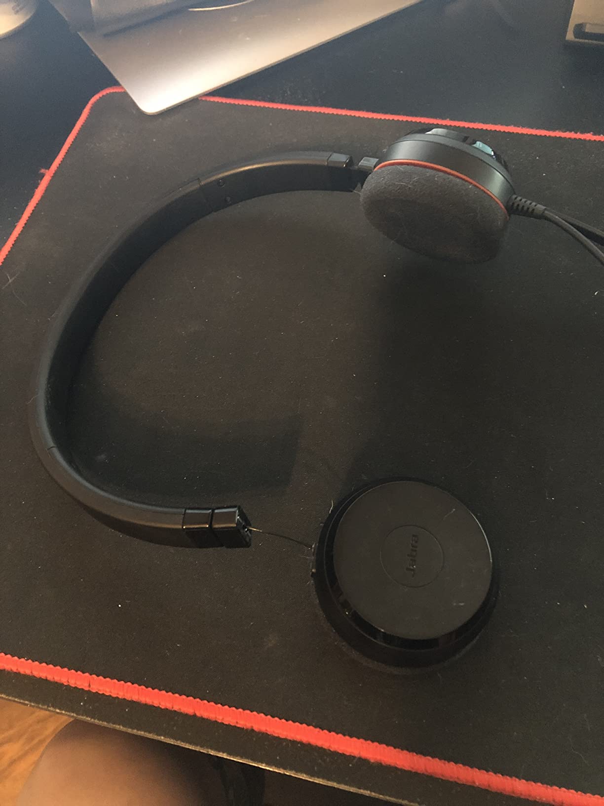 Jabra Evolve 20 UC Stereo Wired Headset/Music Headphones, Black customer photo 1