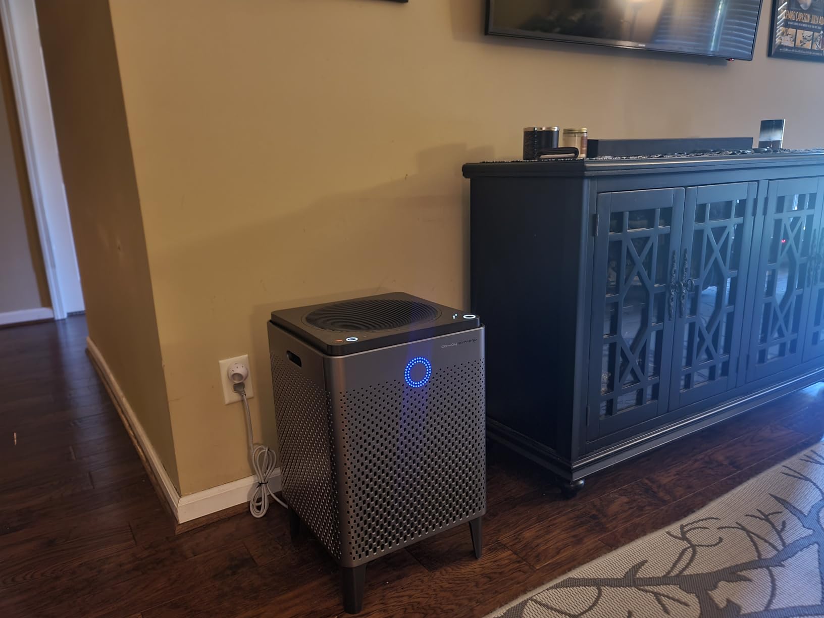 COWAY Air Purifier for Home Large Room Up to 3,120ft², Washable Pre-Filter and HEPA Filter for Smoke, Allergies, Pet Dander, Odor, AQI, Auto & Sleep Mode, Timer, 5yr Warranty, Airmega 400(G) customer photo 2