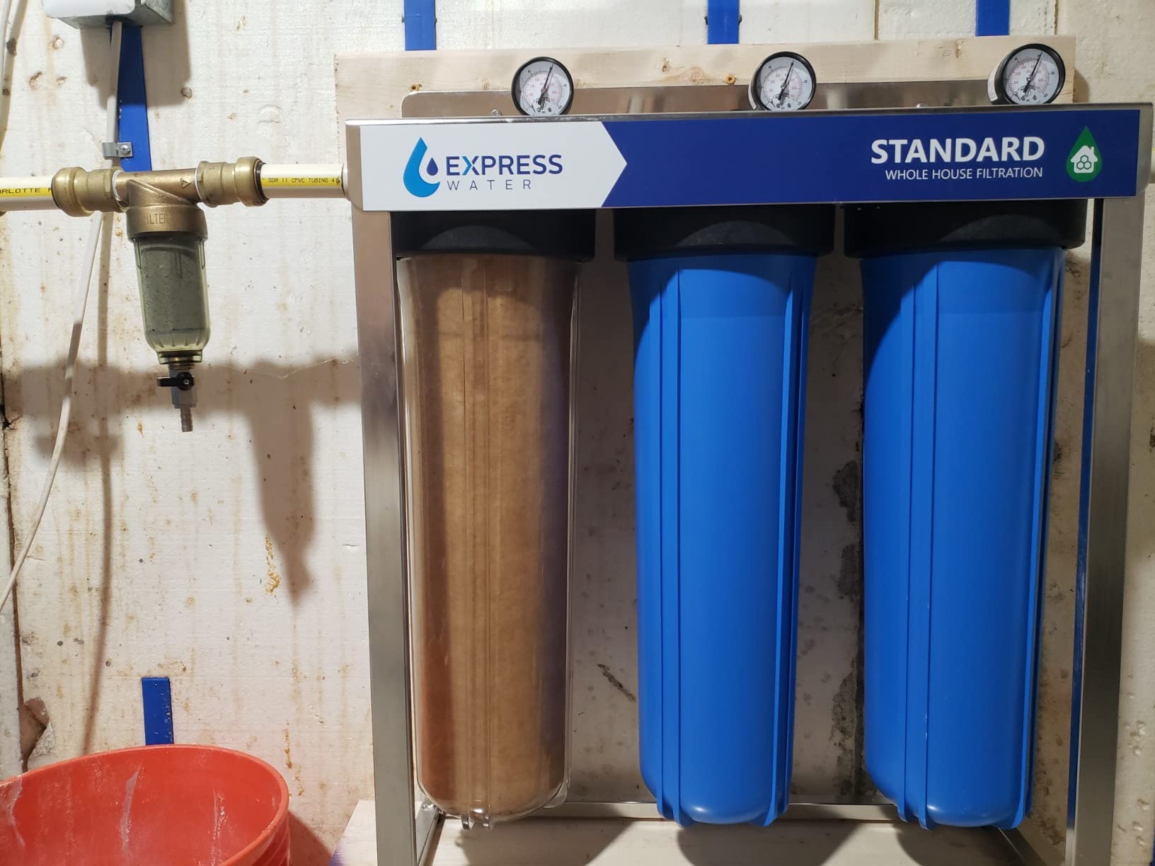iSpring WSP-50 Spin Down Sediment Filter, Whole House Prefilter, 50 Micron customer photo 2