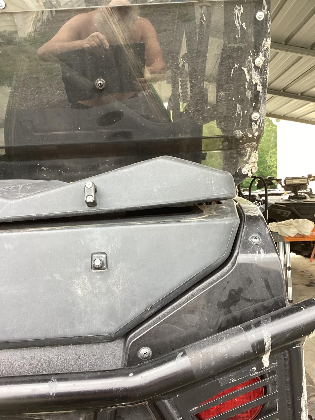 SuperATV Rear Cargo Box for Kawasaki Teryx 4 customer photo 1