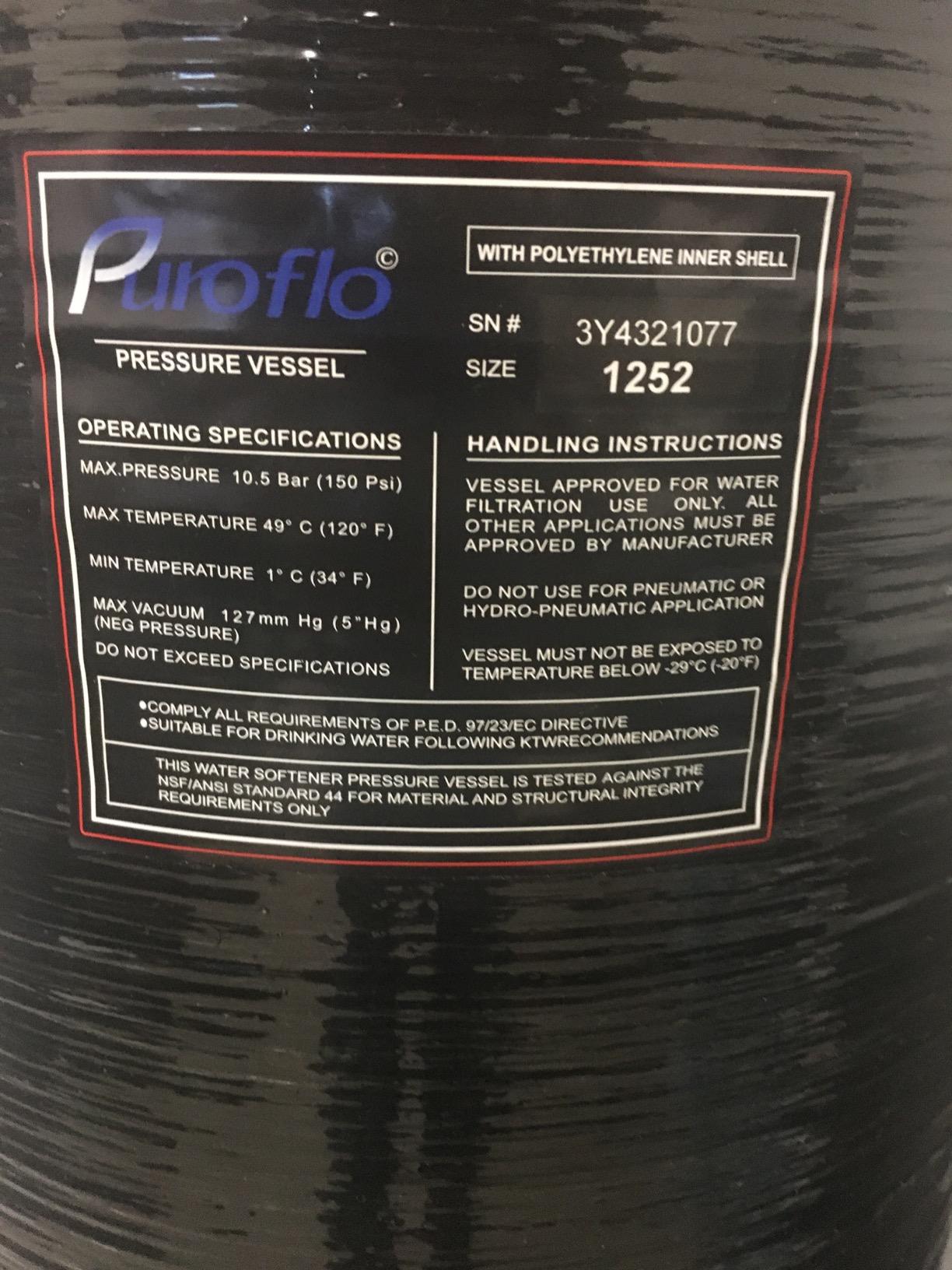 AFWFilters AFW Filters IRON Pro 2 Combination water softener iron filter Fleck 5600SXT digital metered valve for whole house (64,000 Grains, Black) customer photo 1