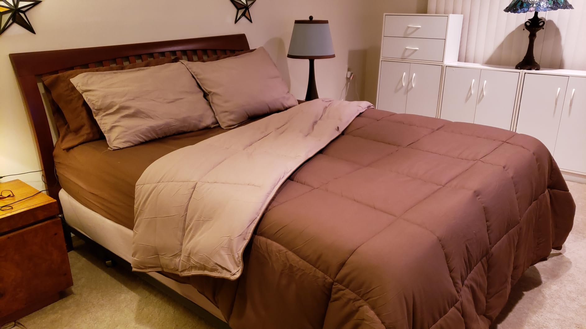 Bare Home Duvet Insert Comforter (Queen, White) customer photo 2
