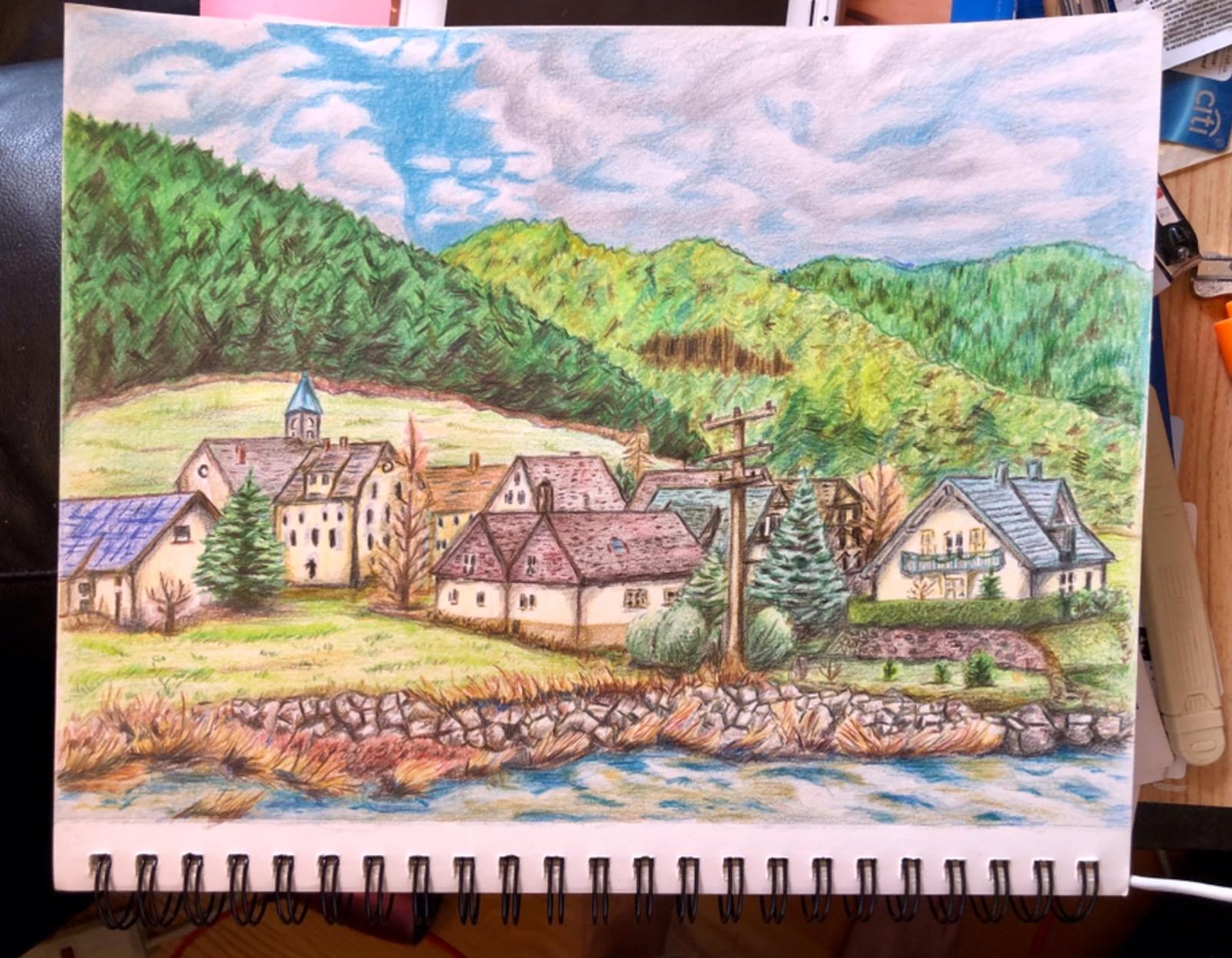 ARTEZA Colored Pencils, 72 Colors, Soft Wax Cores for Coloring and Drawing customer photo 2