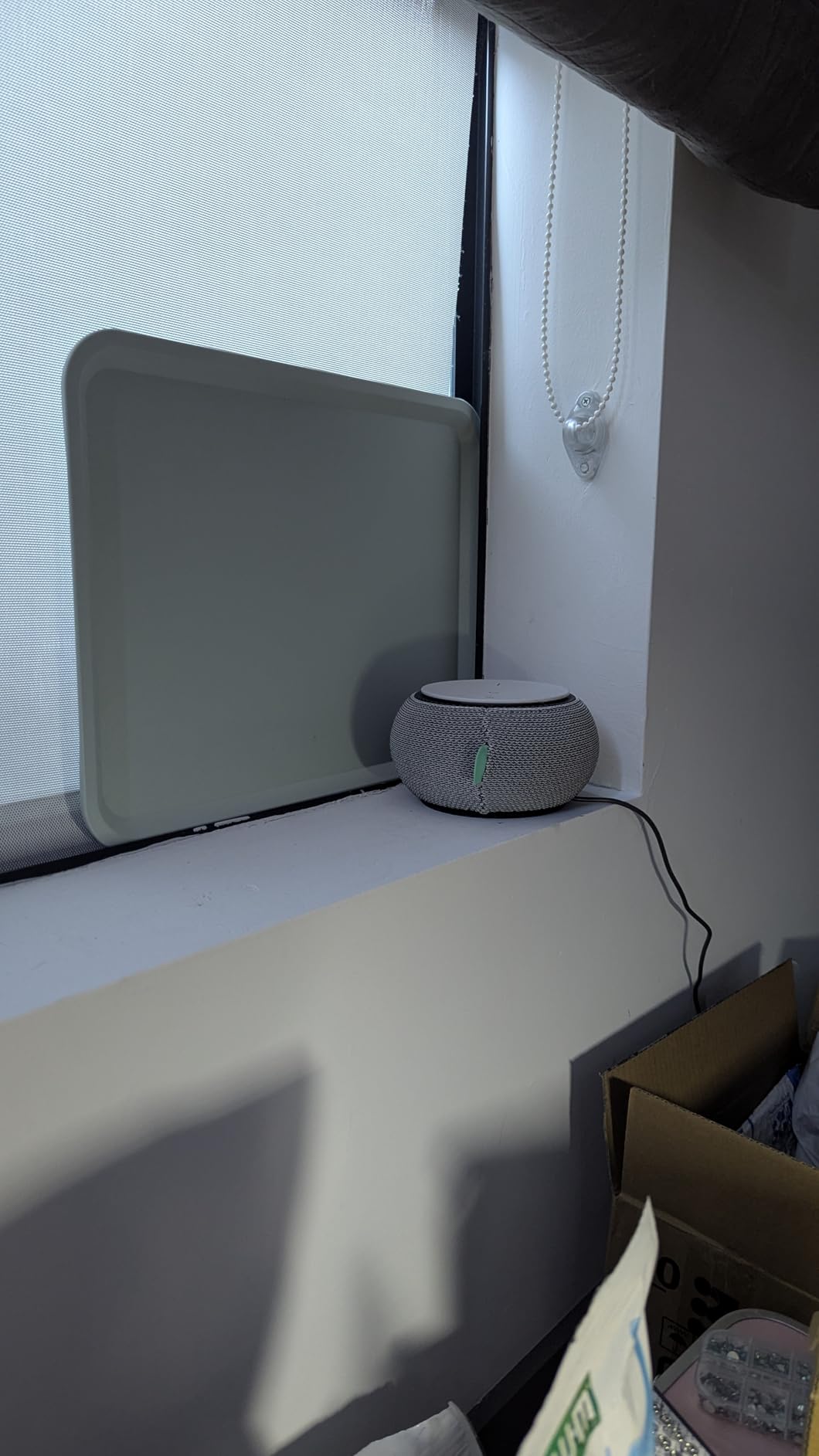 SNOOZ Original Smart White Noise Sound Machine, Real Fan Inside for Sleep customer photo 2