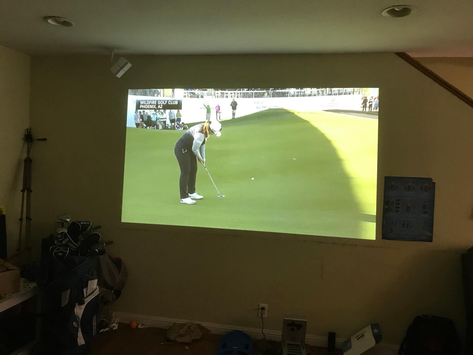 BenQ MH733 | 1080P Business Projector | 4000 Lumens | Wireless Casting | Auto Keystone Correction | SmartEco Tech 70% Less Energy Consumption | Glass Lens for Image Accuracy & Clarity, DLP customer photo 1