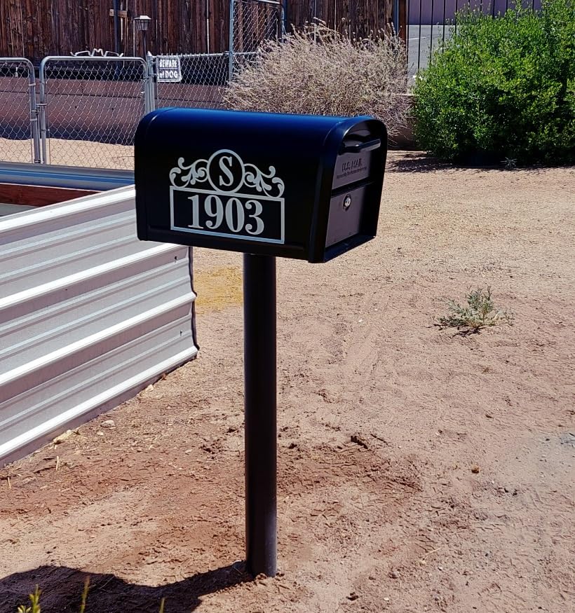 Architectural Mailboxes 6300B-10 Oasis 360 Locking Parcel Mailbox, Extra Large, Black, 6300B-10 customer photo 2