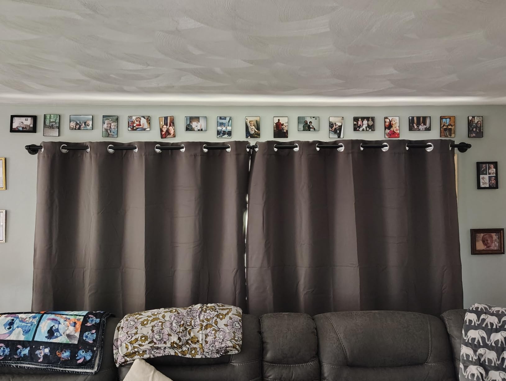 NICETOWN White 100% Blackout Curtains 84 inch Long for Bedroom 2 Pieces customer photo 1