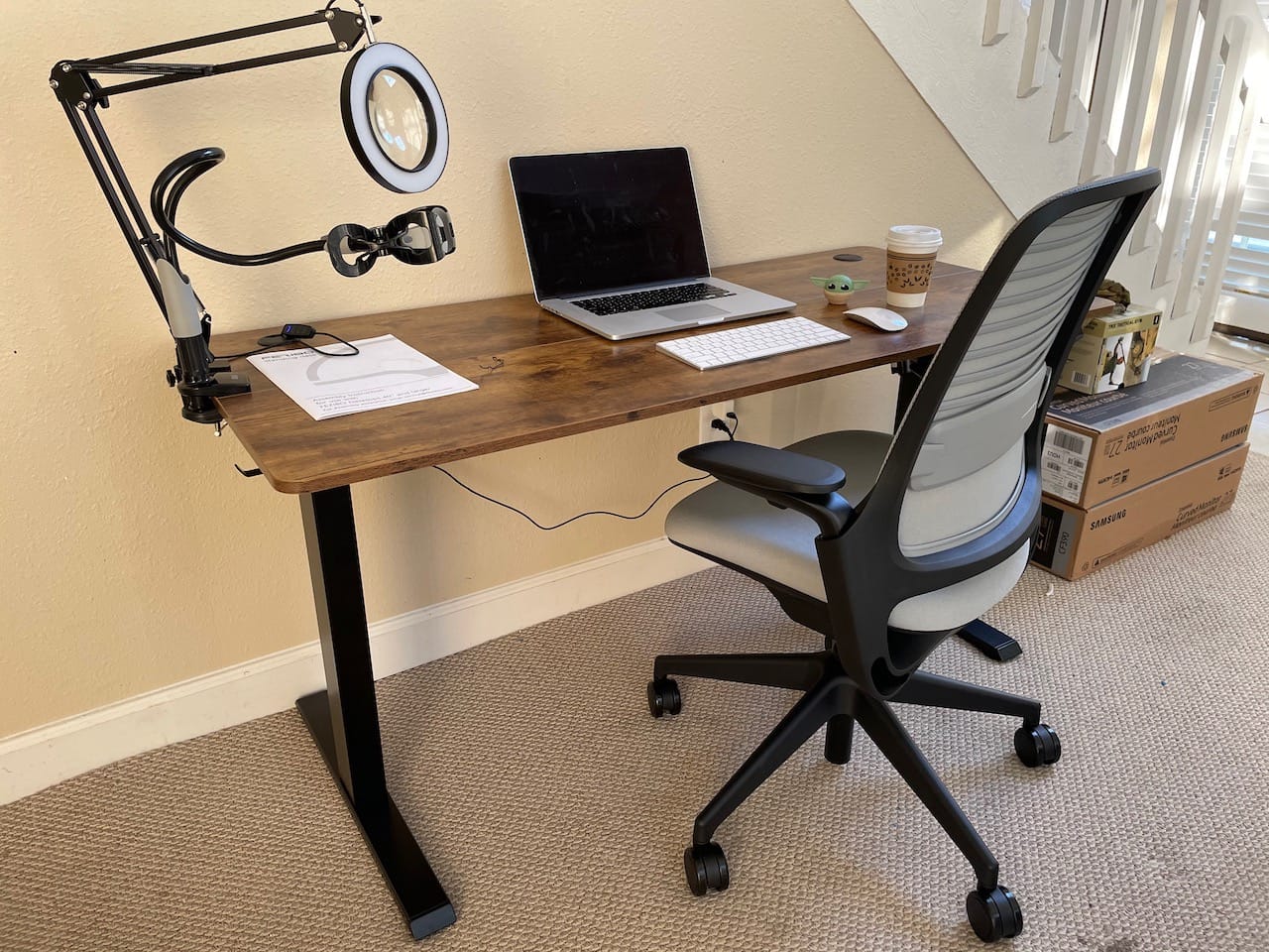 Steelcase Series 1 Ergonomic Office Chair, Carpet Floors, Malt | Ergonomic Work Chair with Wheels for Carpet, Helps Support Productivity, Weight-Activated Controls, Back & Arm Support customer photo 1