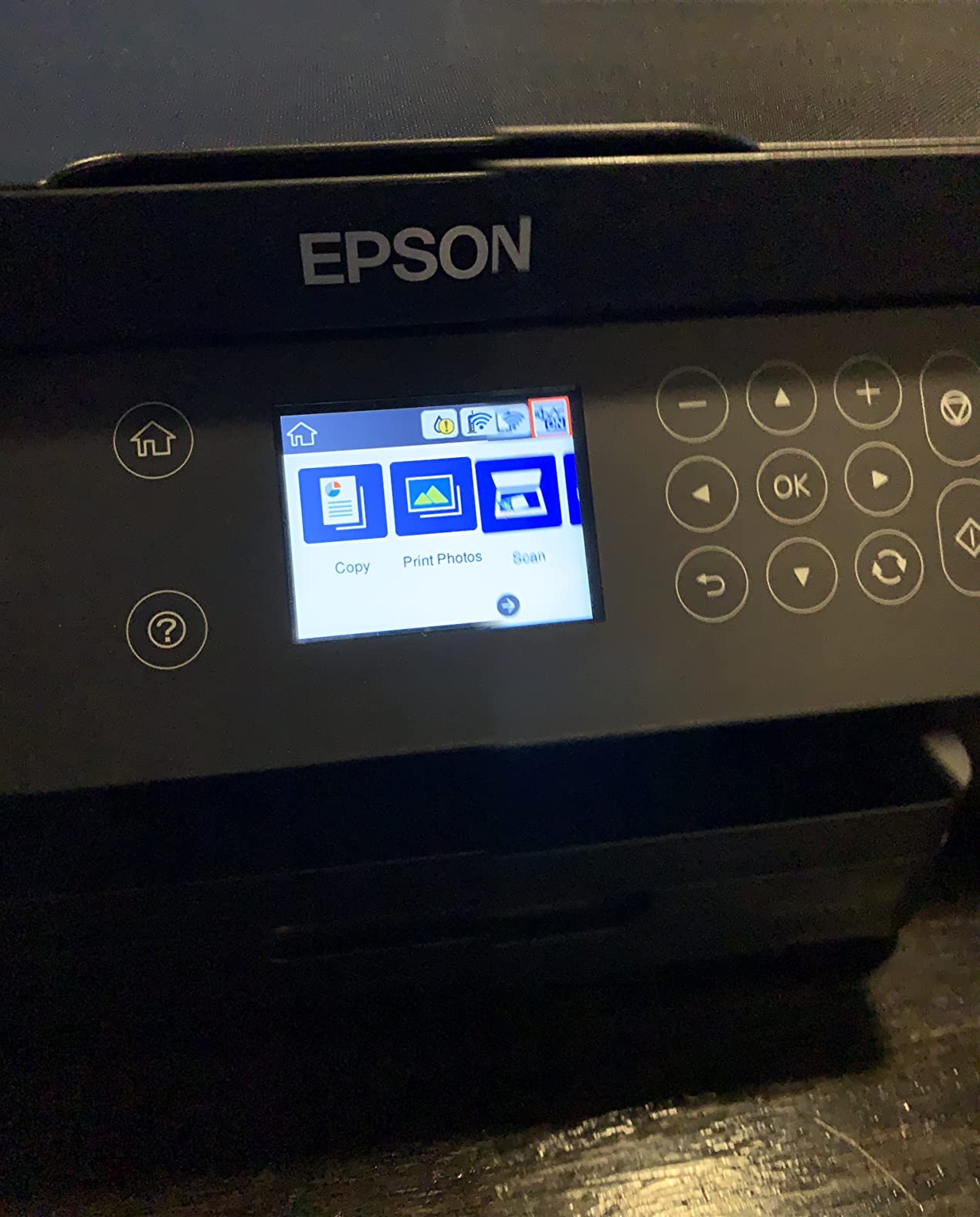 Expression Home XP-5100 Wireless Color Photo Printer with Scanner & Copier, Amazon Dash Replenishment Ready customer photo 1