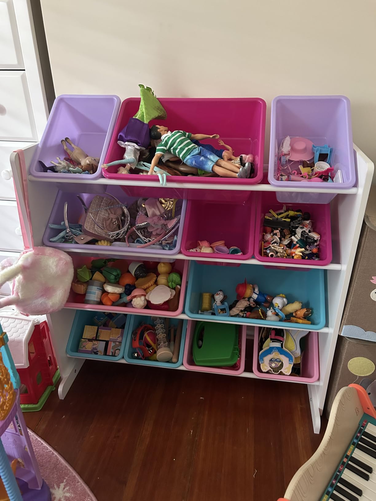 Humble Crew Kids Toy Organizer with 12 Bins, 4 Tier Storage for Playroom customer photo 1