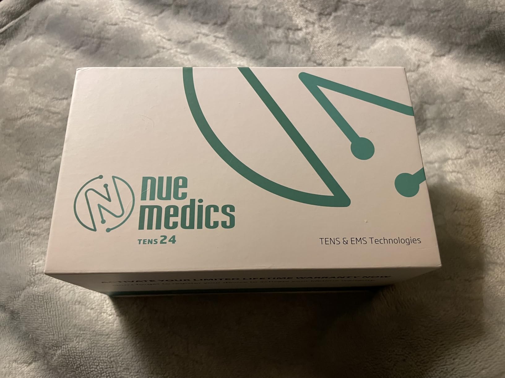 NueMedics Tens Unit Machine Pulse Massager for Pain Relief, 24 Massage Modes, Rechargeable Muscle Stimulator Device with 10 Pads customer photo 2