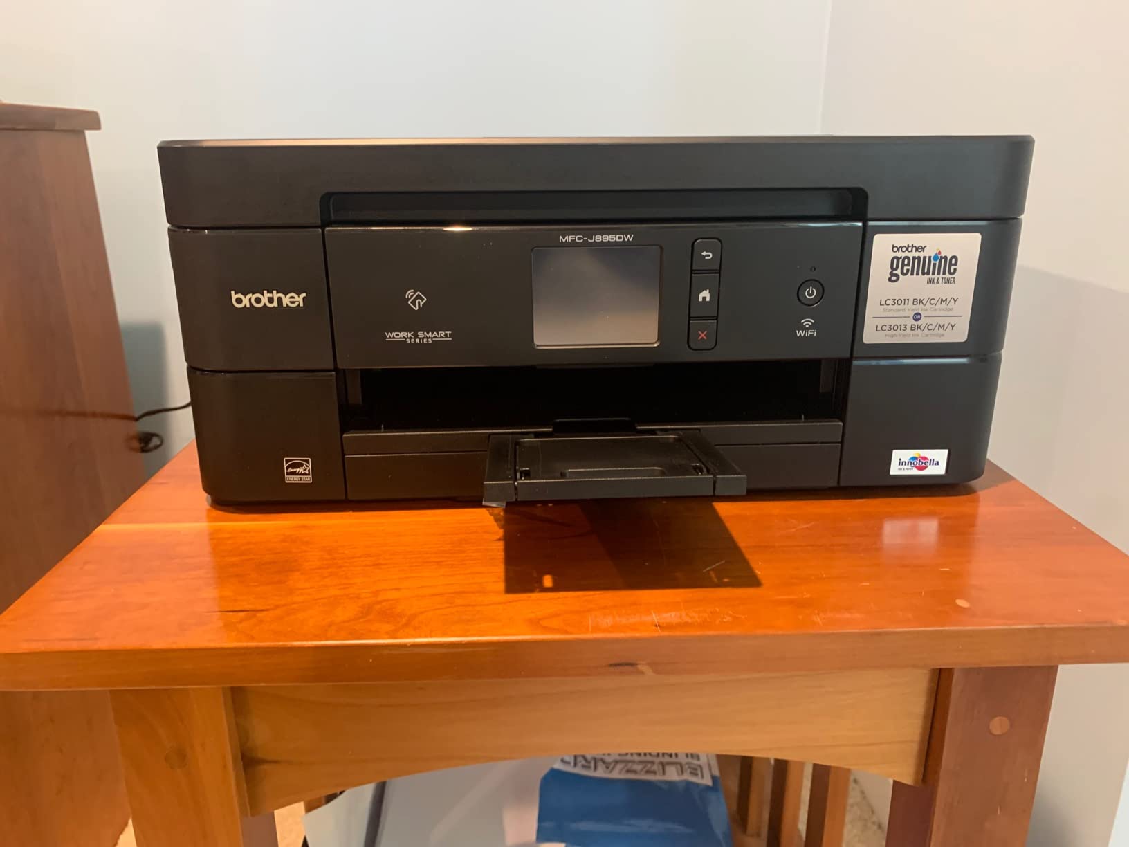 Brother Wireless All-In-One Inkjet Printer, MFC-J895DW, Multi-Function Color, Duplex Printing, NFC One Touch to Connect Mobile Printing, Amazon Dash Replenishment Enabled customer photo 1