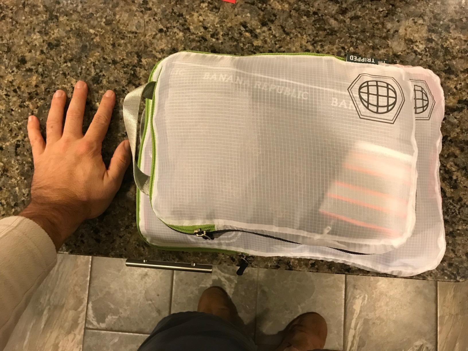 TRIPPED Travel Gear Compression Packing Cubes for Carry-On Travel 6-Pack customer photo 2