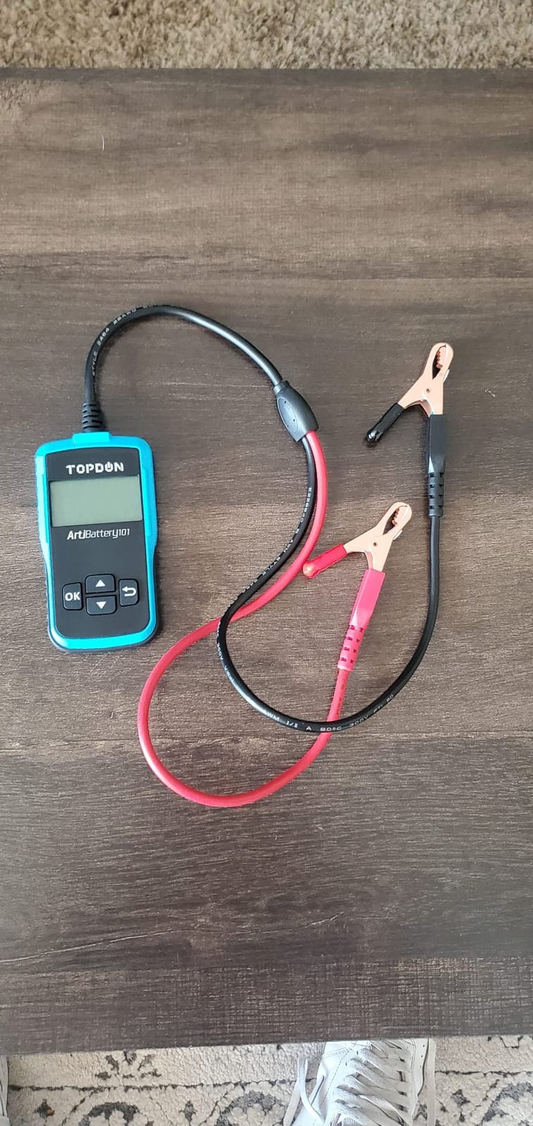 TOPDON AB101 Car Battery Tester 12V Load Tester on Cranking Charging System customer photo 1