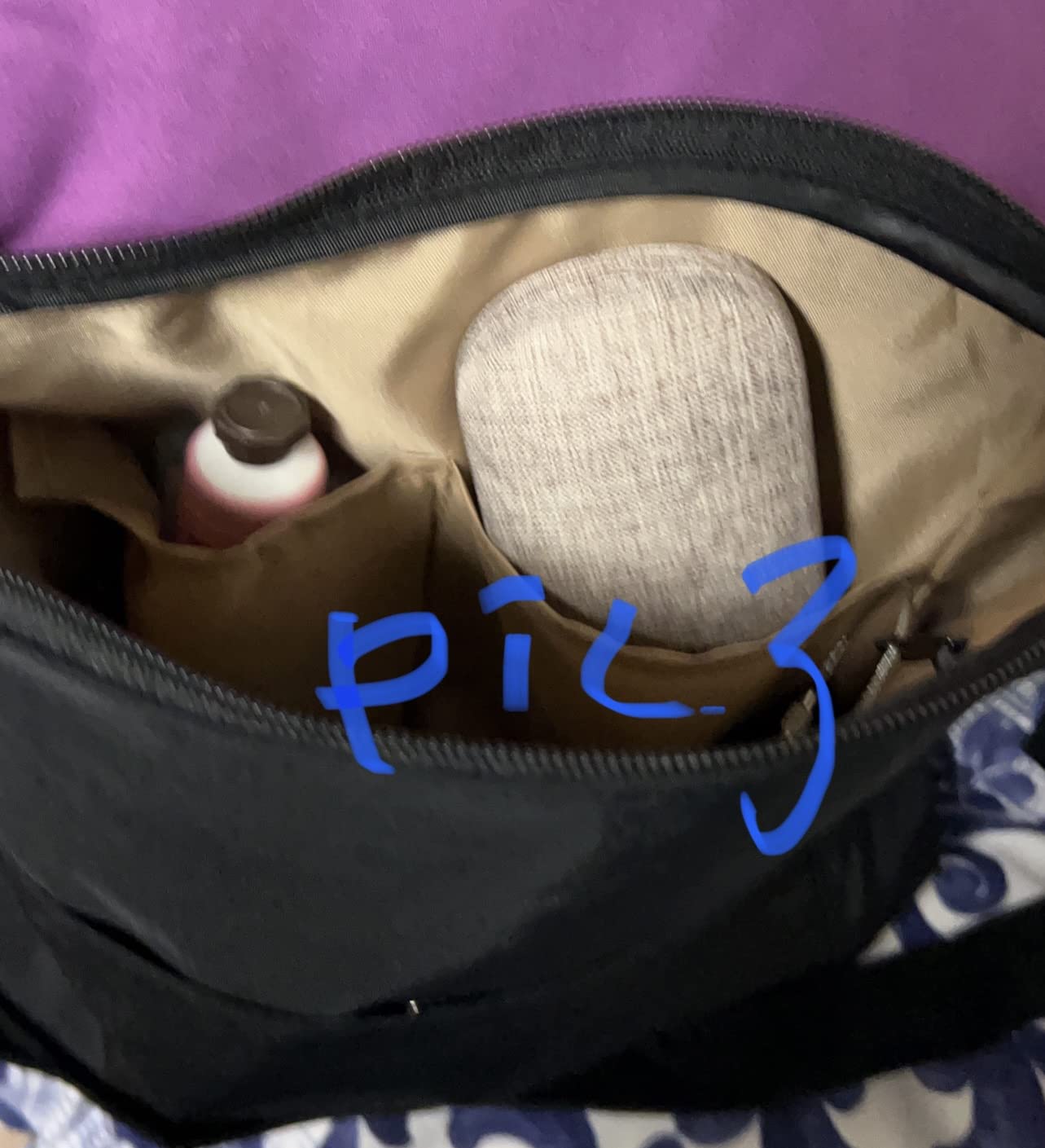 Peak Gear Crossbody Travel Purse with RFID Blocking Pocket and Lifetime Recovery Service. Nylon Shoulder Bag customer photo 2