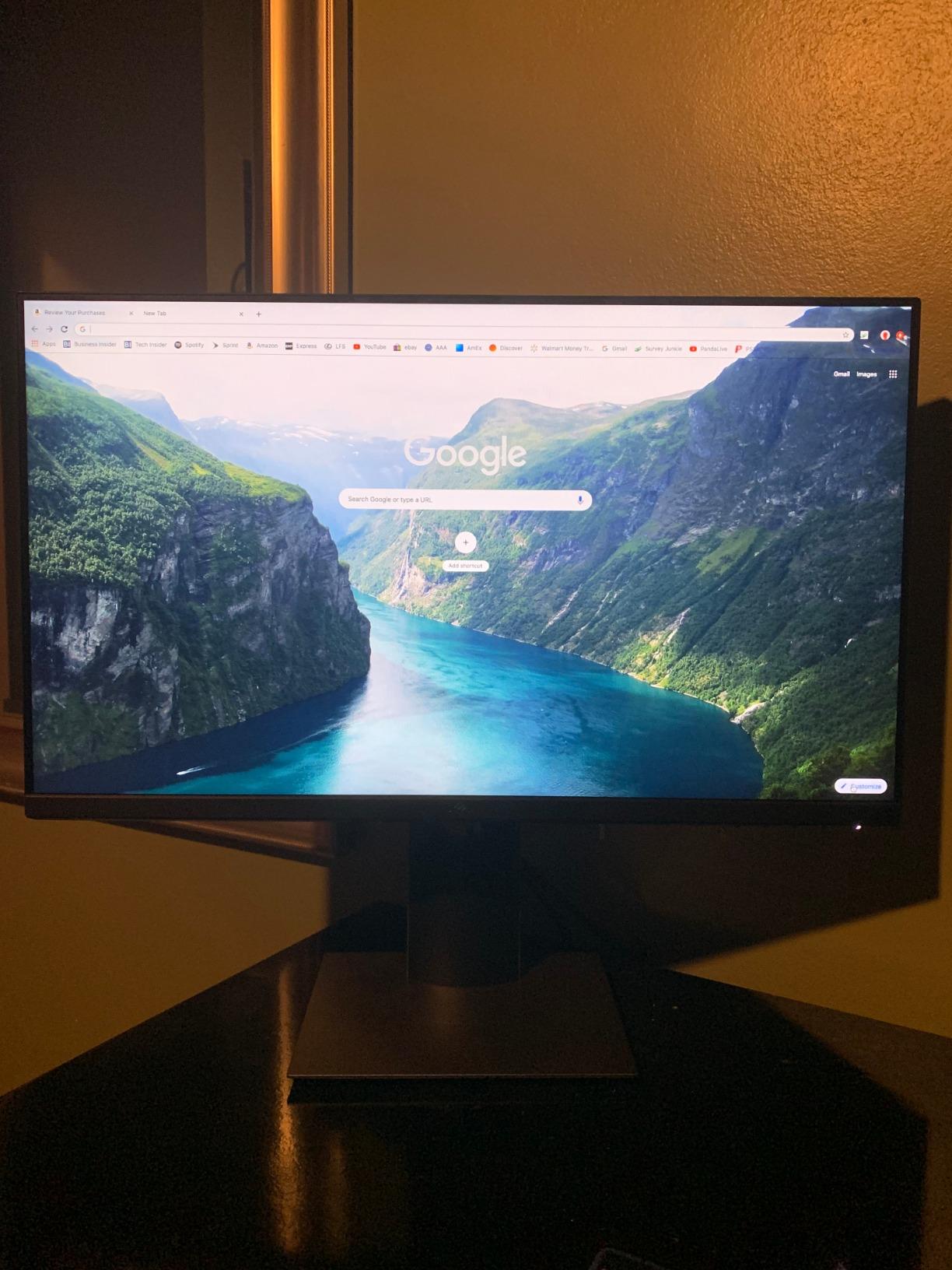 Dell P2419H 24 Inch LED-Backlit, Anti-Glare, 3H Hard Coating IPS Monitor - (8 ms Response, FHD 1920 x 1080 at 60Hz, 1000:1 Contrast, with ComfortView DisplayPort, VGA, HDMI and USB), Black customer photo 2